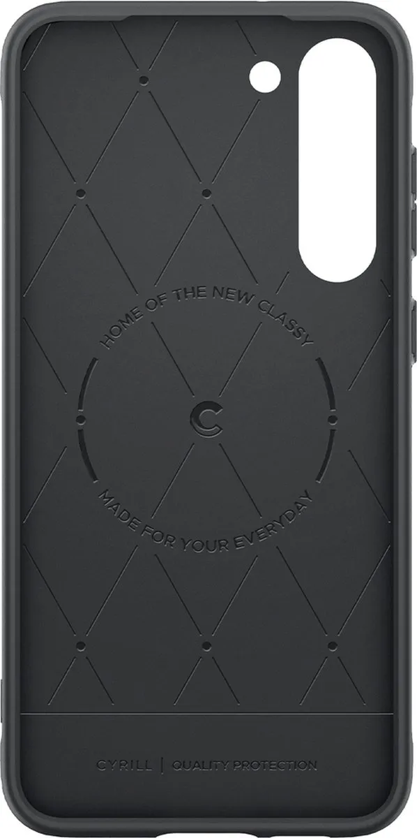 Spigen Cyrill Color Brick Hoesje ACS05696 - Samsung Galaxy S23 Plus - Zwart