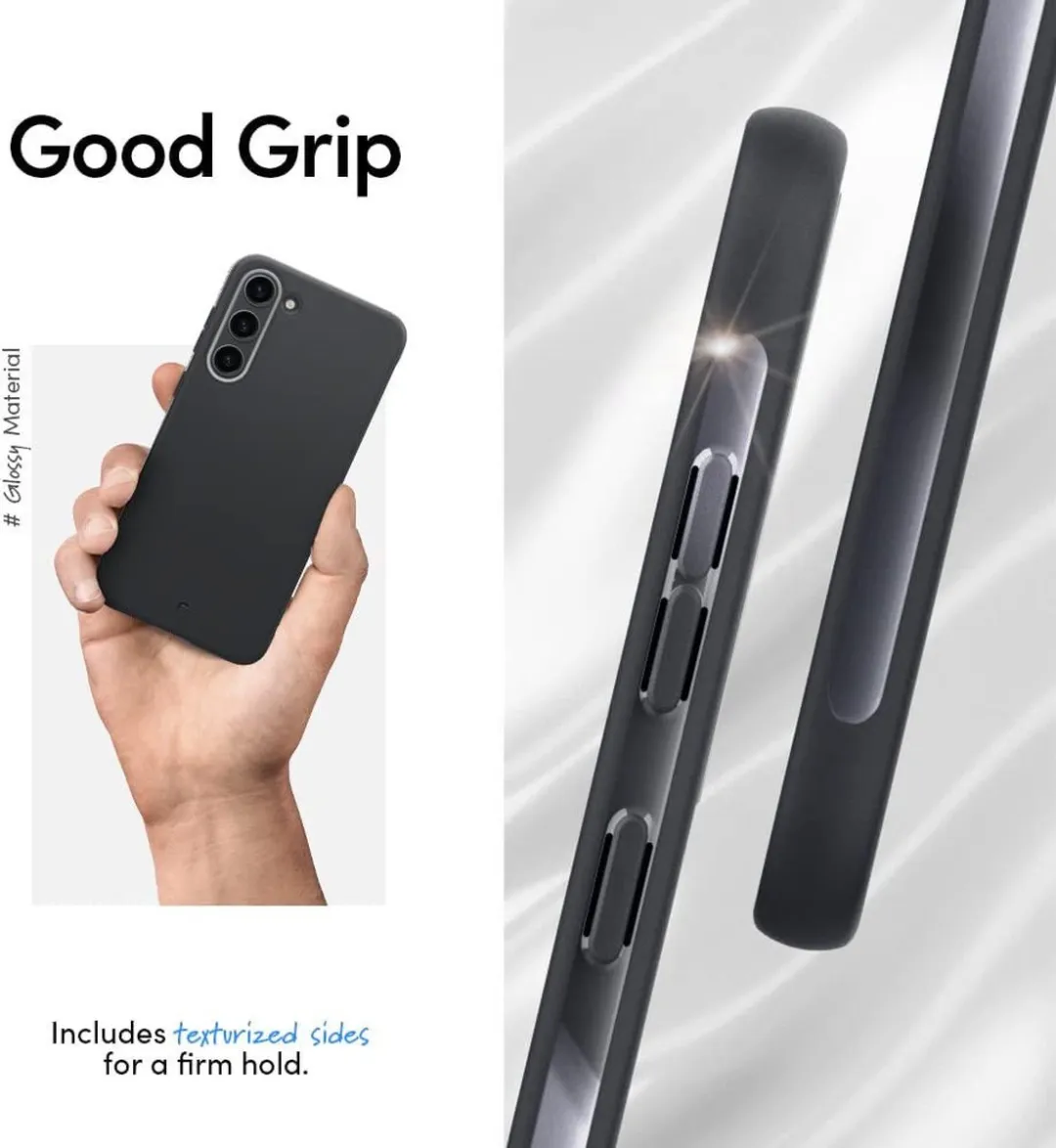 Spigen Cyrill Color Brick Hoesje ACS05696 - Samsung Galaxy S23 Plus - Zwart - afbeelding 6 van 6