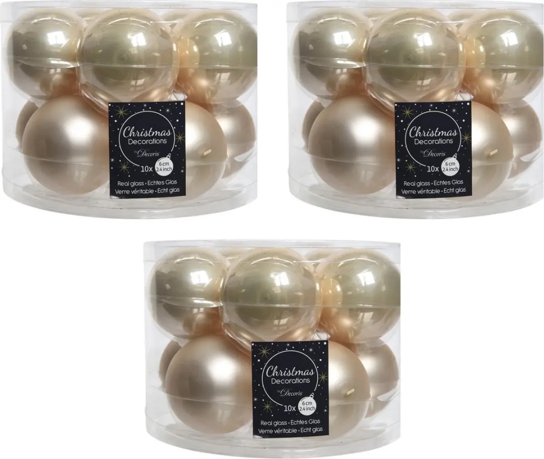 Decoris Kerstballen set