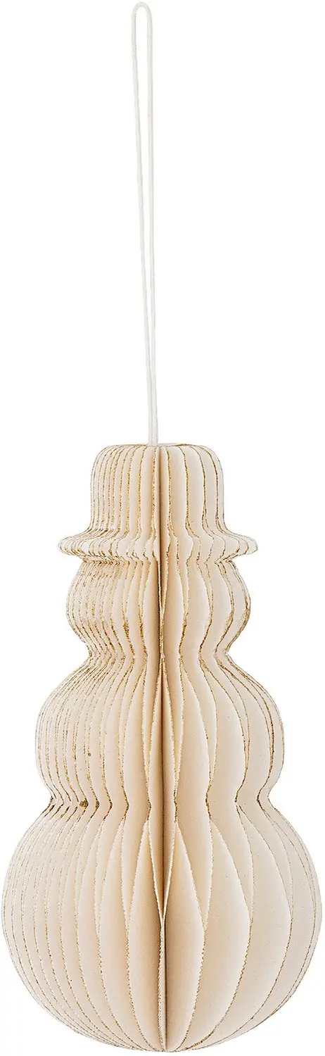 Bloomingville Ornament papier wit Felip
