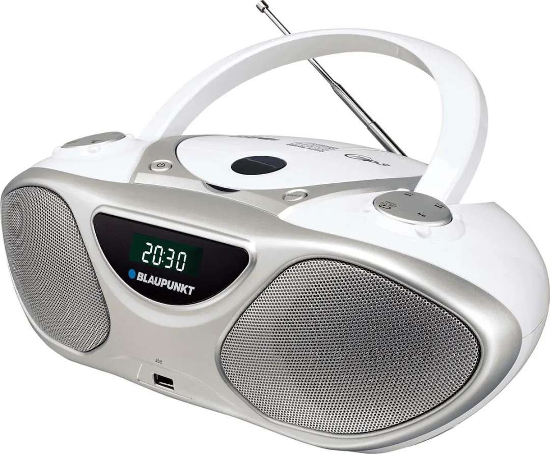 Blaupunkt BB14WH CD-speler/recorder - Zilver/Wit - afbeelding 3 van 3