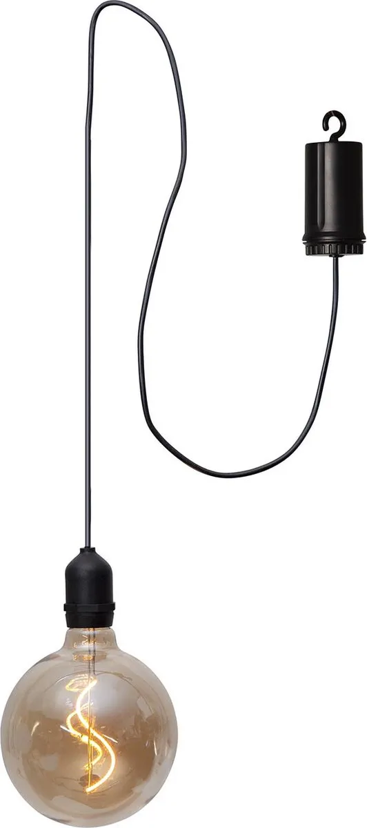 Star Trading Amber Hanglamp Globe LED 19,5cm