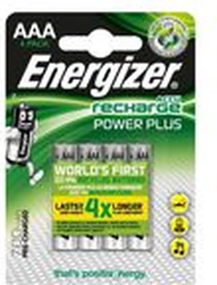 Energizer Power Plus AAA Oplaadbaar 700mAh - 4 stuks - afbeelding 6 van 6