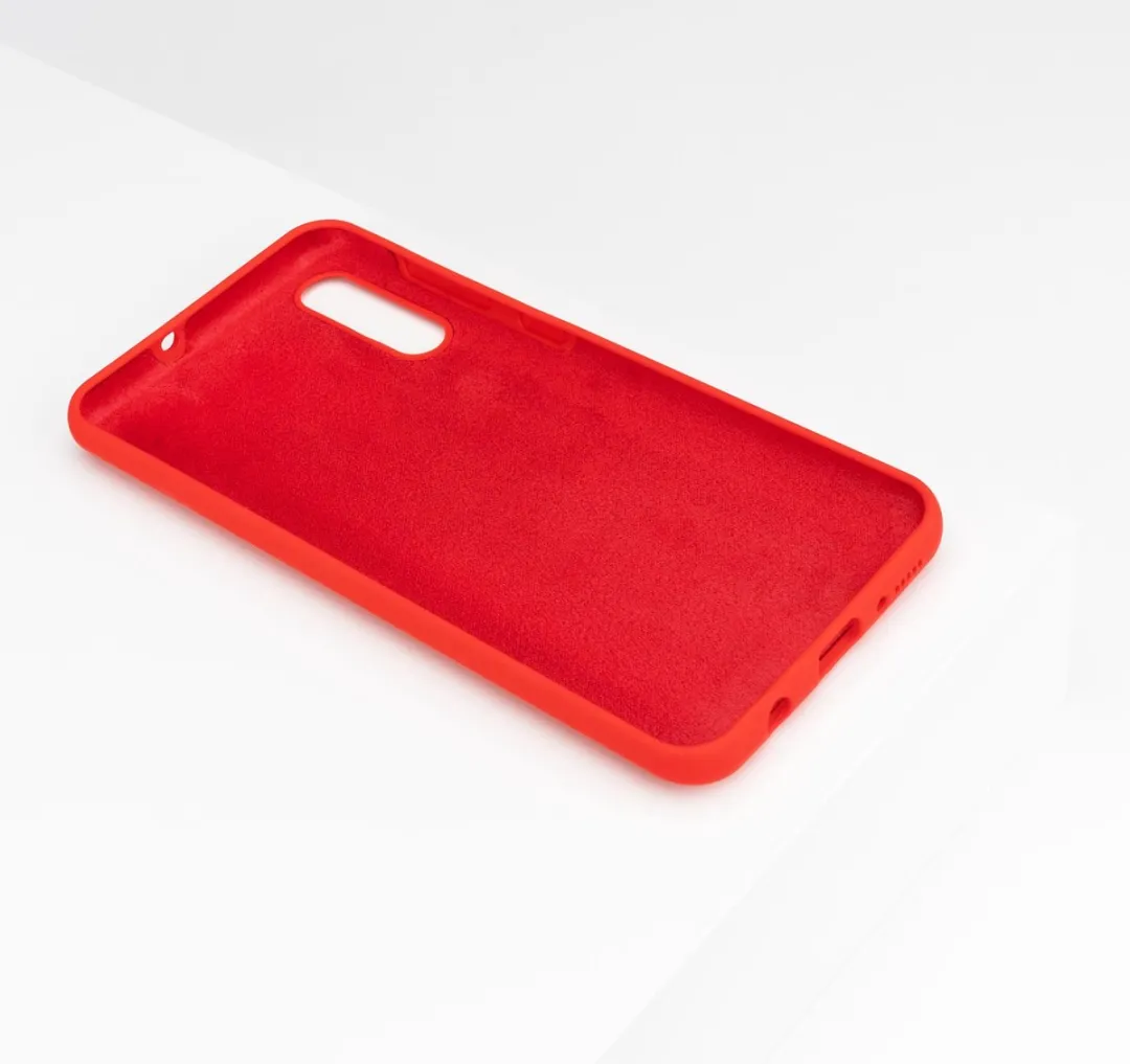 BMAX Siliconen Hard Case Samsung Galaxy A70 - Rood