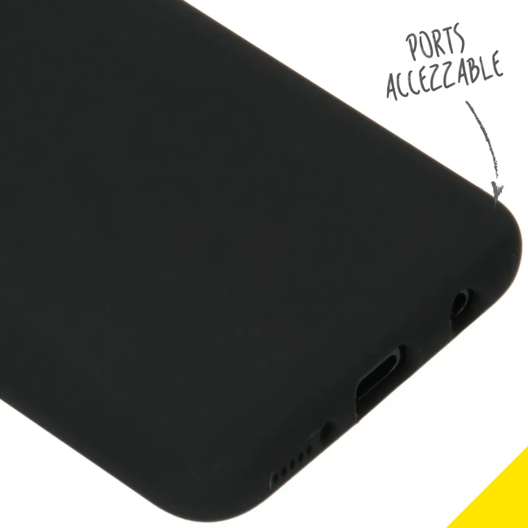 Accezz Hoesje Samsung Galaxy A40 - Zwart