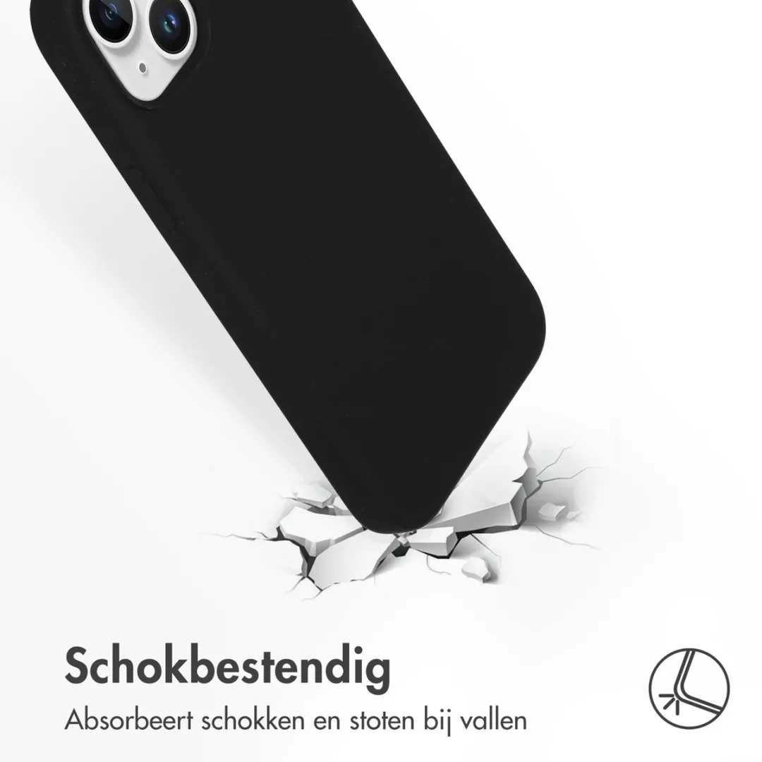 Accezz Hoesje iPhone 15 Plus MagSafe - Zwart
