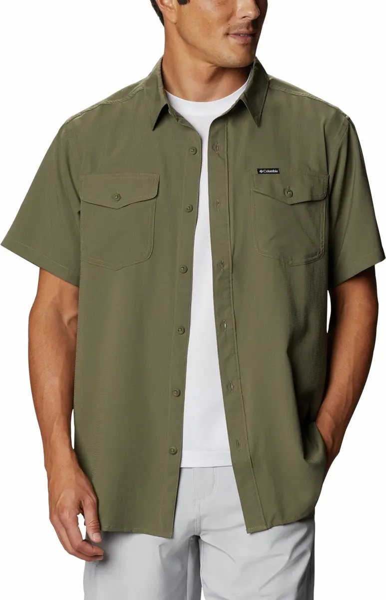 Columbia Utilizer II Solid T-shirt - Stone Green - L