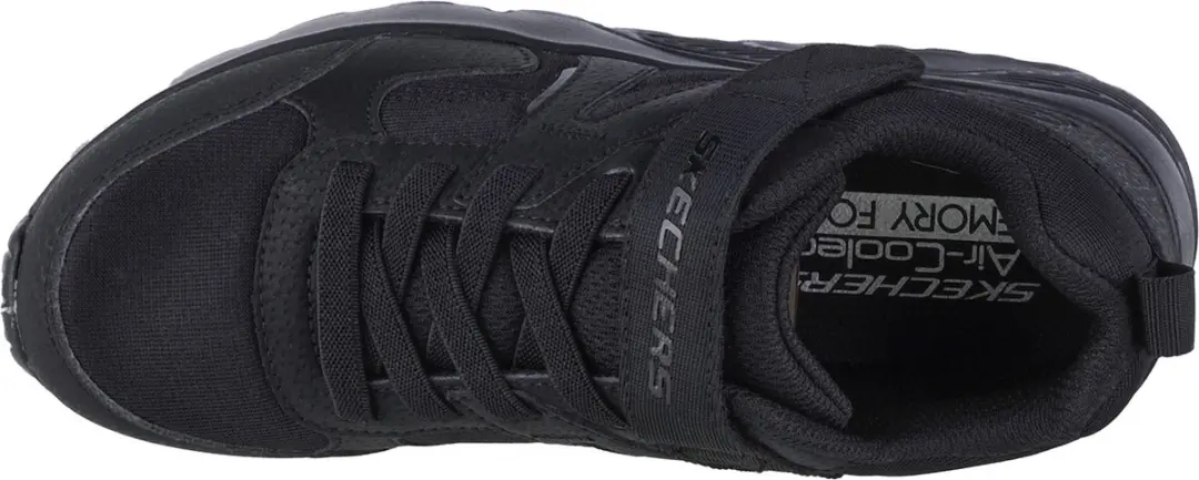 Skechers Uno Lite Braxter Jongens Sneakers - Zwart - 31 - afbeelding 3 van 5