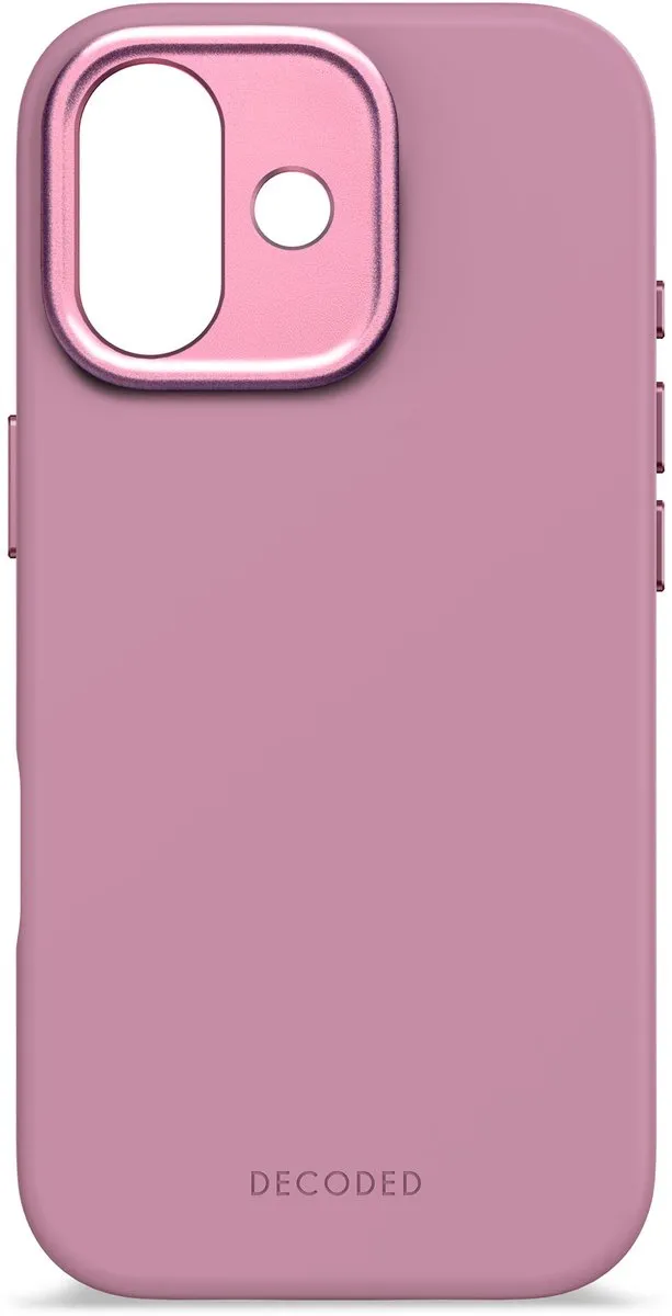 Decoded Siliconen Hoesje iPhone 17 - Rosette Roze - DEC-I17-SIL-ROS - afbeelding 6 van 6