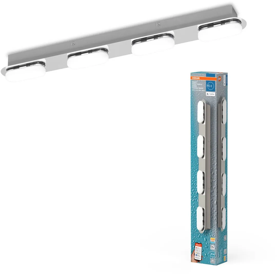 Osram SMART+ Matter Orbis Wandlamp 24W IP44 - Zilver