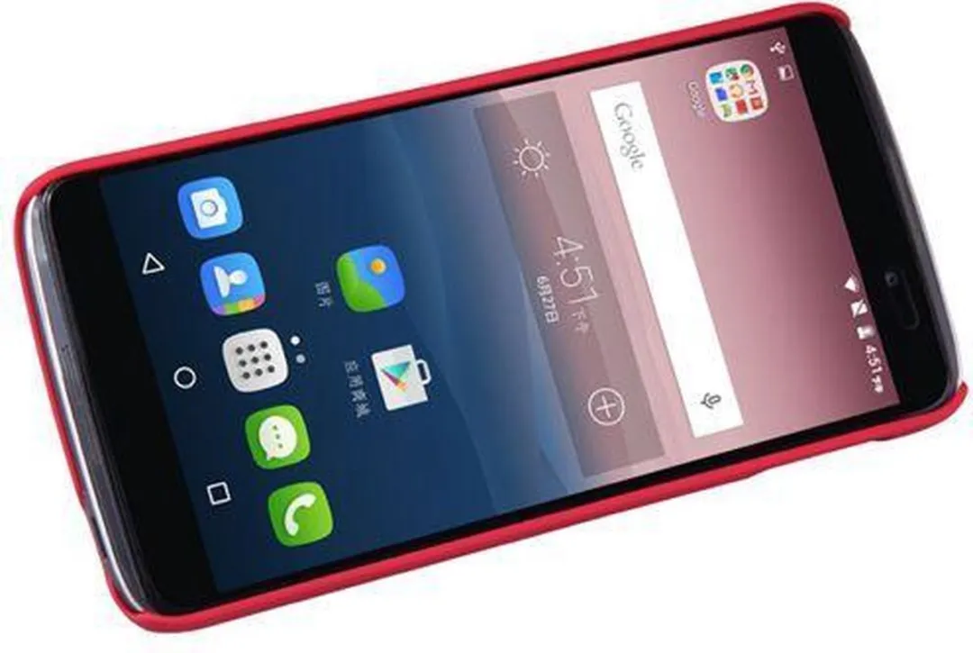 Nillkin Super Frosted Shield Case Alcatel One Touch Idol 3 6045Y10055803 - Rood - afbeelding 3 van 4