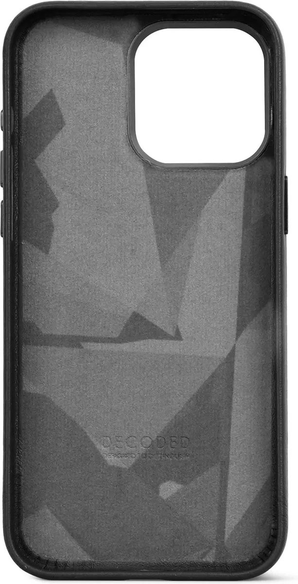 Decoded D24IPO15PMBC1BK Hoesje iPhone 15 Pro Max - Zwart - afbeelding 6 van 6