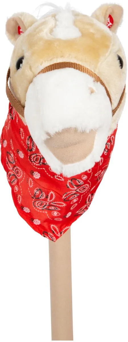 Small Foot Houten Stokpaard Rocky 80cm - Beige - afbeelding 6 van 6