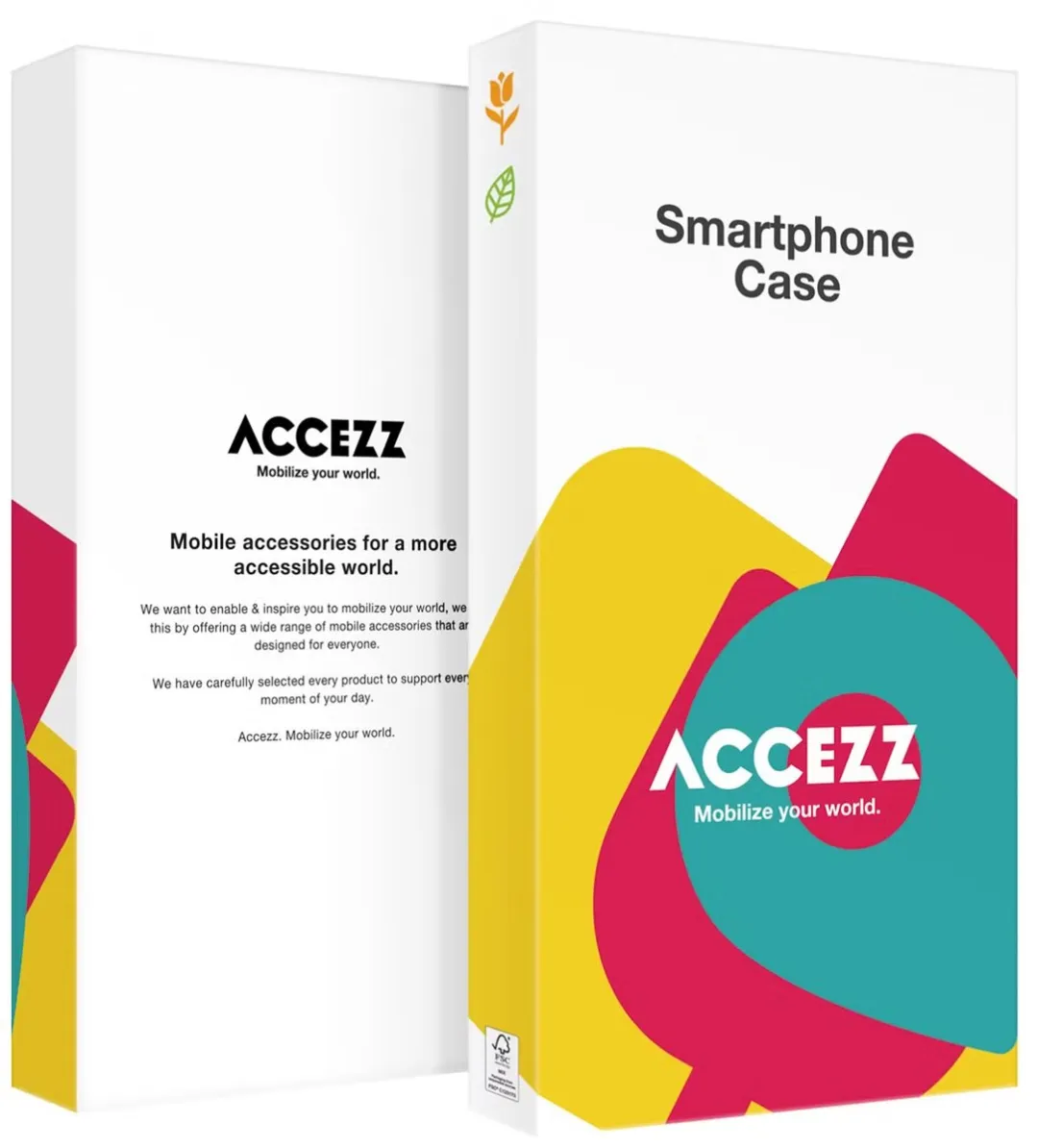 Accezz Echt Leren Hoesje iPhone 17 Pro - 2 Pasjes - Zwart