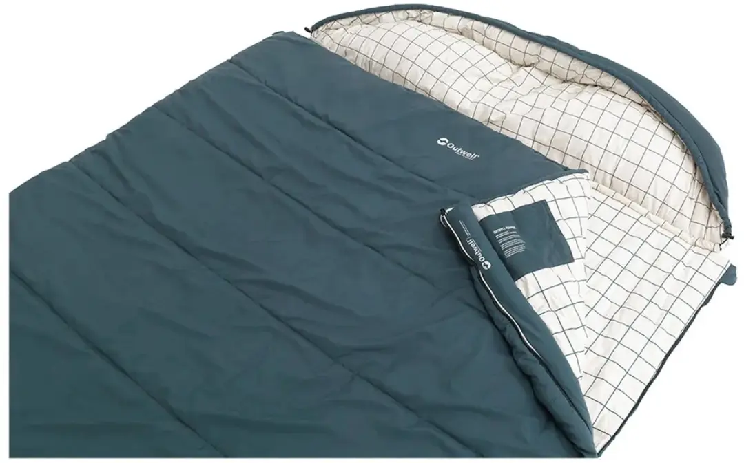 Outwell Camper Lux Double Slaapzak - Long, Double Zipper - afbeelding 2 van 4
