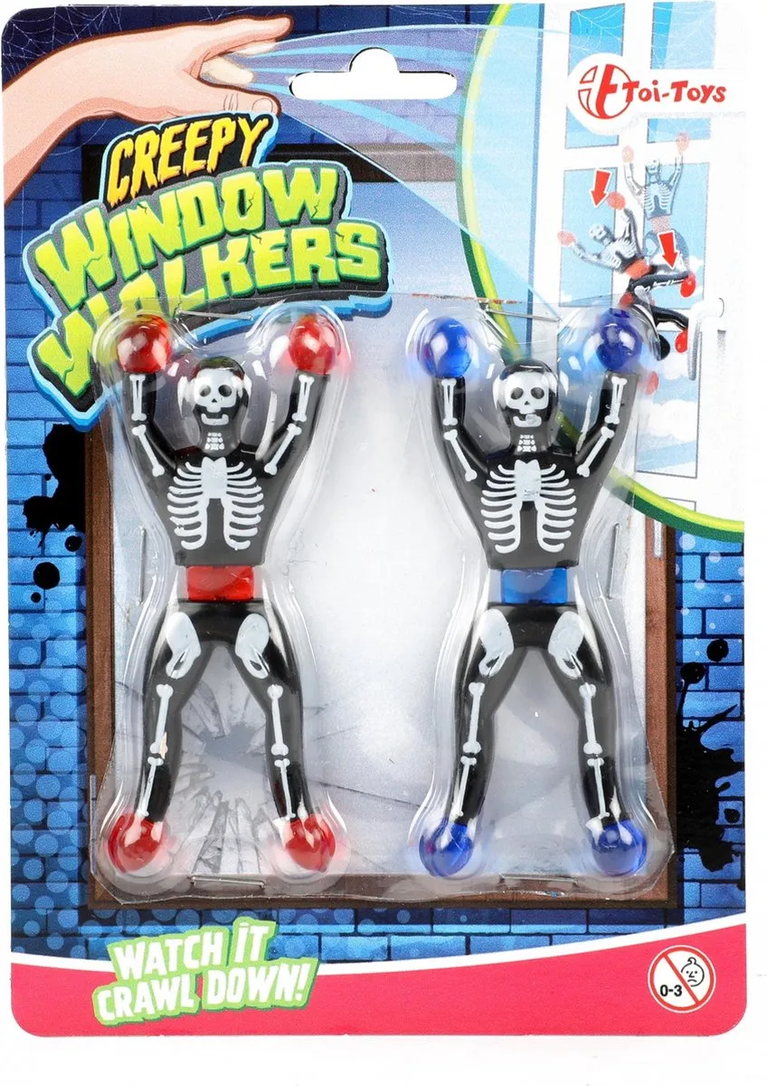 Toi-Toys Raamloper Junior 8cm Siliconen