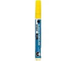 Creativ Company Glas- & Porseleinstiften Geel 2-4mm