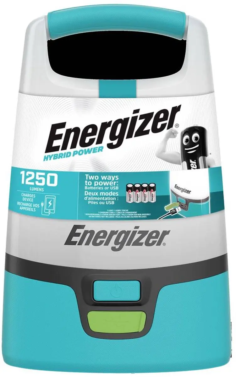 Energizer E304157500 Campinglantaarn - Turquoise/Zwart - afbeelding 4 van 4