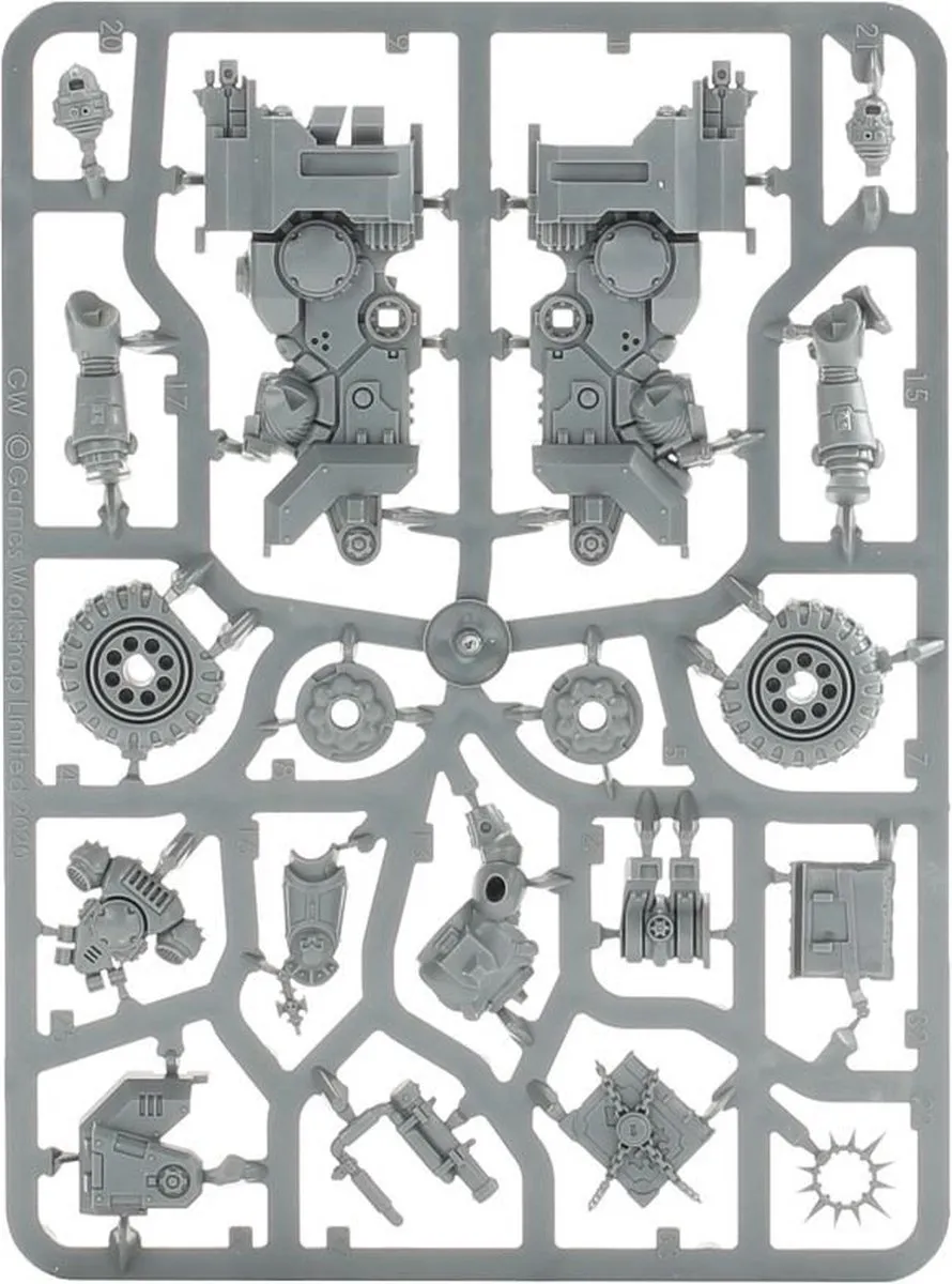 Games Workshop Warhammer 40.000 Space Marines Primaris Chaplain op Bike