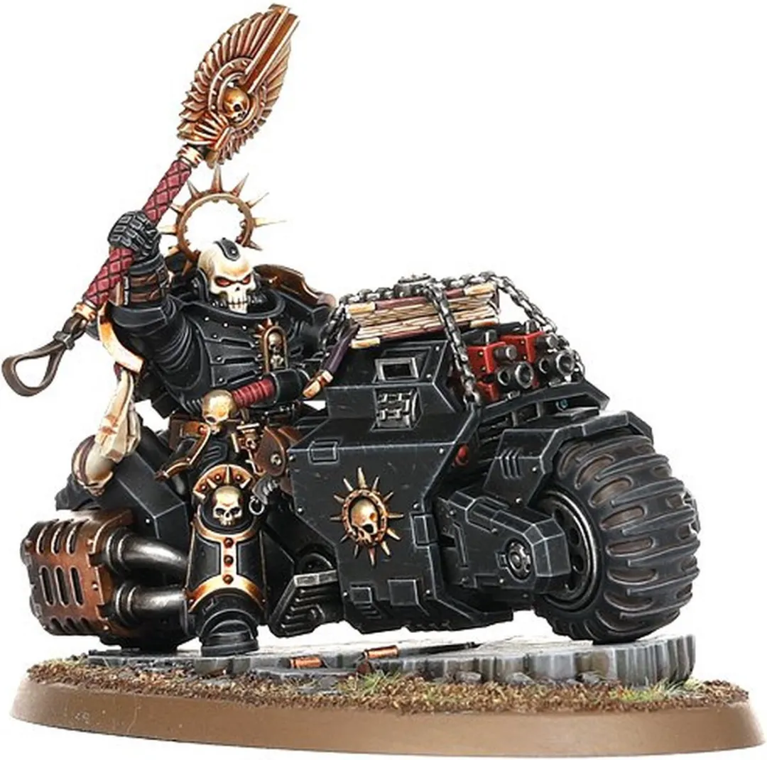 Games Workshop Warhammer 40.000 Space Marines Primaris Chaplain op Bike