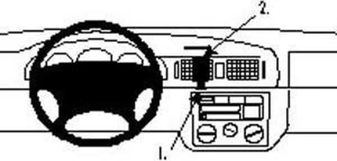 Brodit ProClip Center Mount 852437
