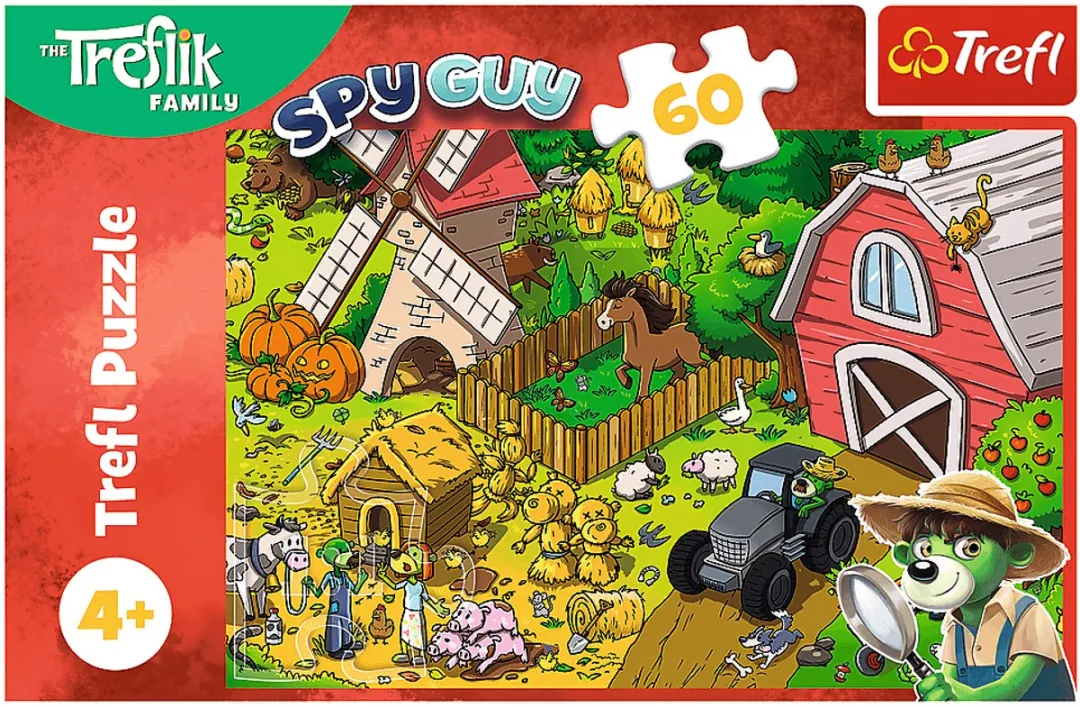 Trefl Stripfiguren 17402 - 60 Stuks - Meerkleurig