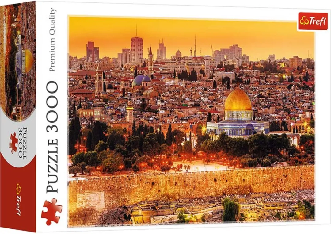 Trefl The roofs of Jerusalem Puzzel 3000 Stuks - Multicolor