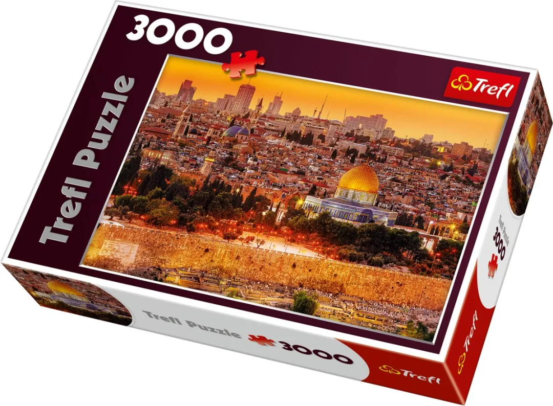 Trefl The roofs of Jerusalem Puzzel 3000 Stuks