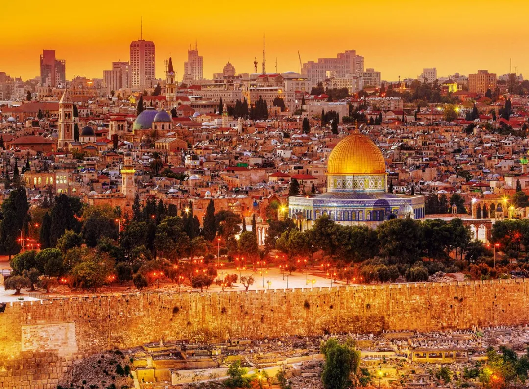 Trefl The roofs of Jerusalem Puzzel 3000 Stuks - Multicolor