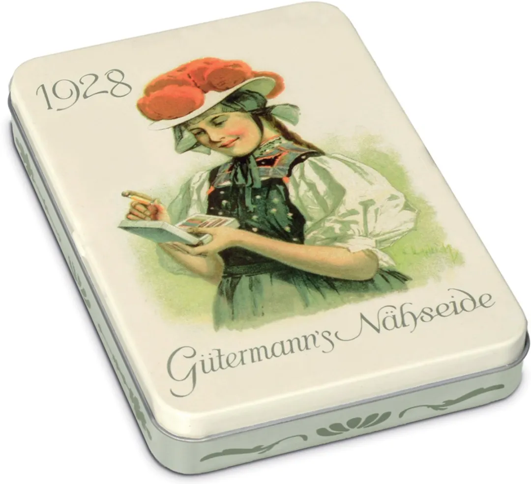 Gutermann Nostalgiedoos Allesnaaigaren 8x100m - 8 Kleuren