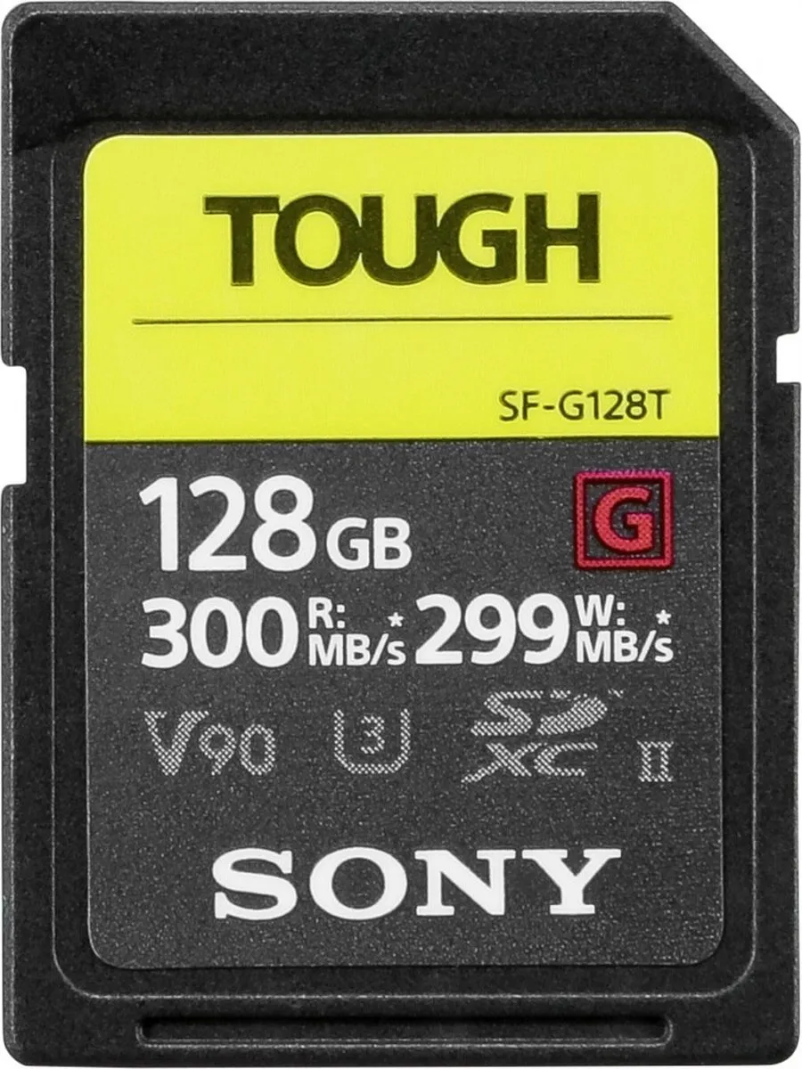 Sony Tough SDXC 128GB UHS-II R300 W299
