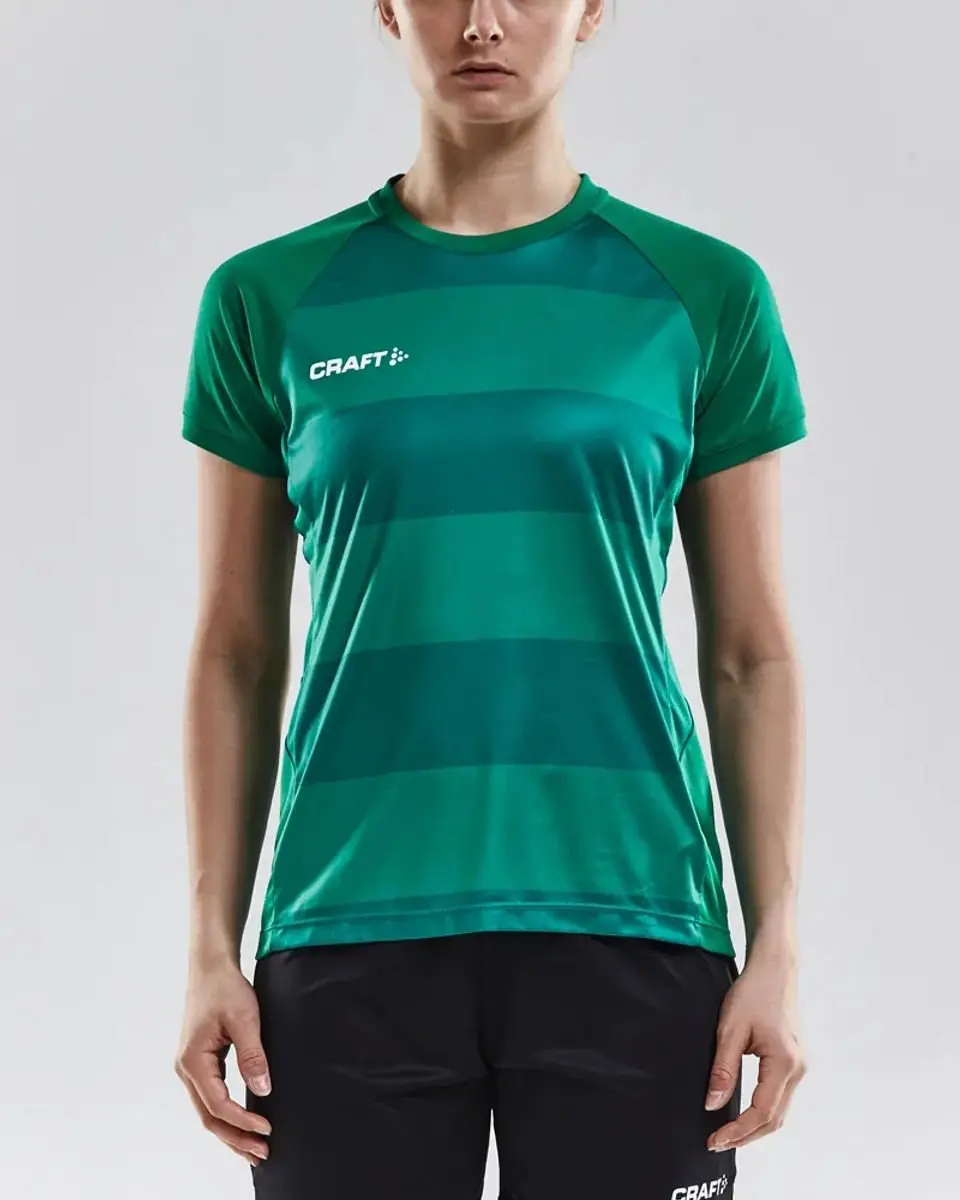 Craft Progress Shirt Korte Mouw Dames - Groen - L - afbeelding 3 van 4
