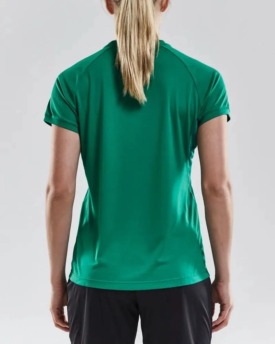 Craft Progress Shirt Korte Mouw Dames - Groen - L - afbeelding 2 van 4
