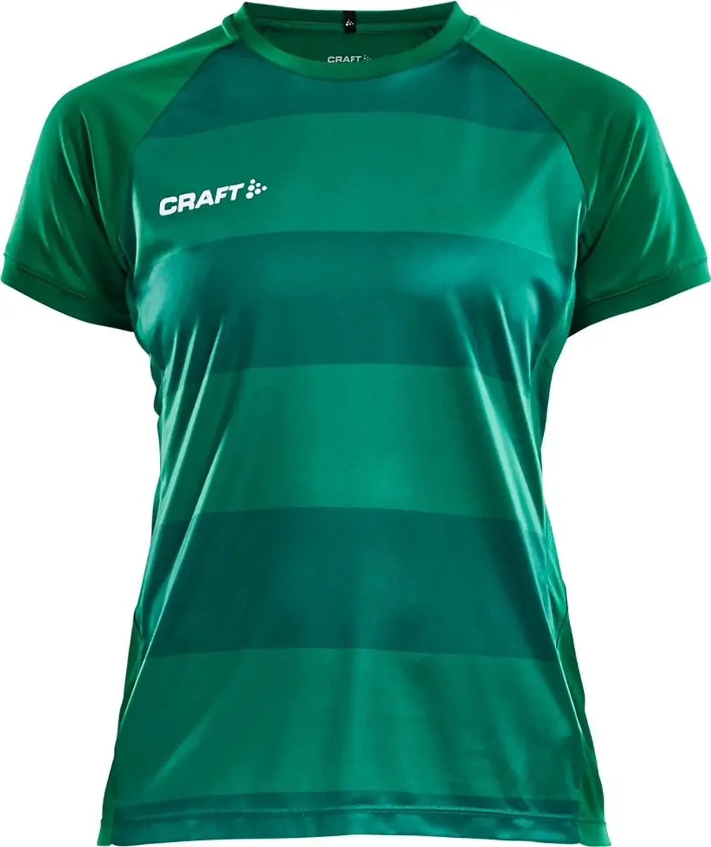 Craft Progress Shirt Korte Mouw Dames - Groen - L