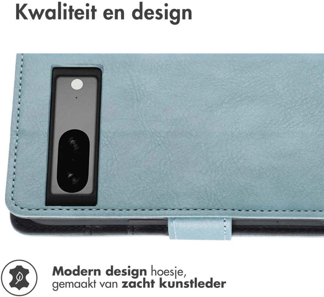 Imoshion Hoesje Google Pixel 7a Lichtblauw - 3 Pasjes
