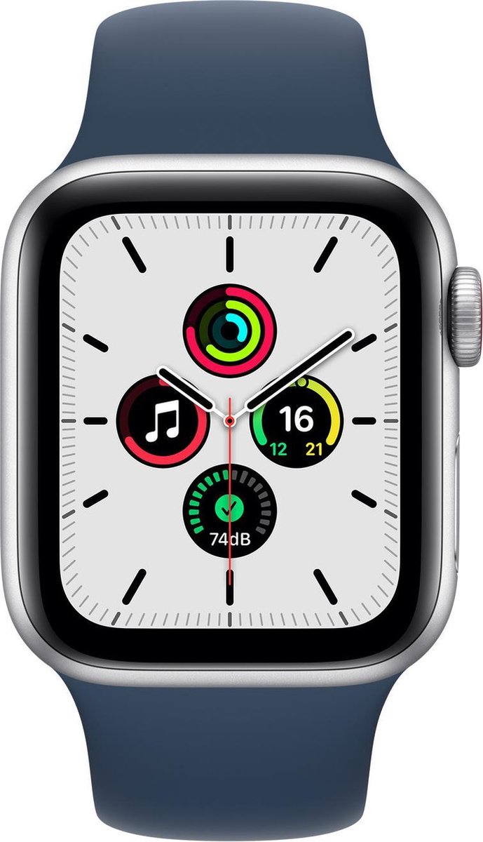 Apple Watch SE 2021 - 40mm - 4G - GPS - Zilver
