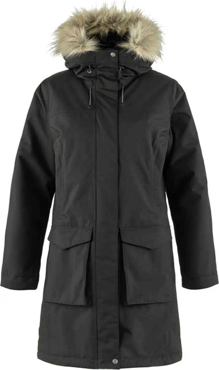 FJALLRAVEN Nuuk lite parka W 87161 550 black L