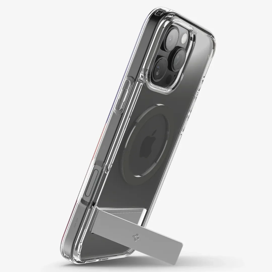 Spigen Ultra Hybrid S ACS08143 iPhone 16 Pro Hoes - Grijs