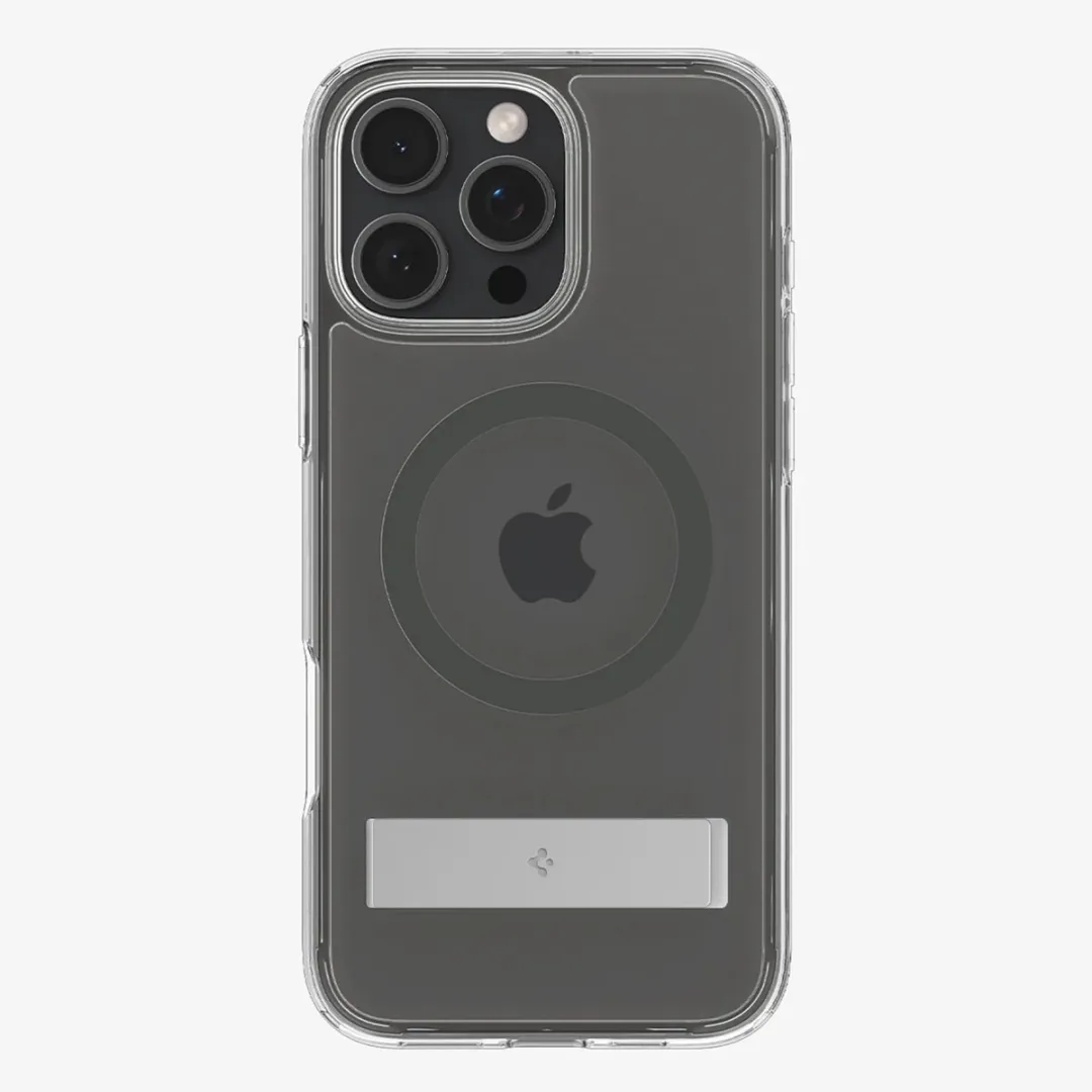 Spigen Ultra Hybrid S ACS08143 iPhone 16 Pro Hoes - Grijs