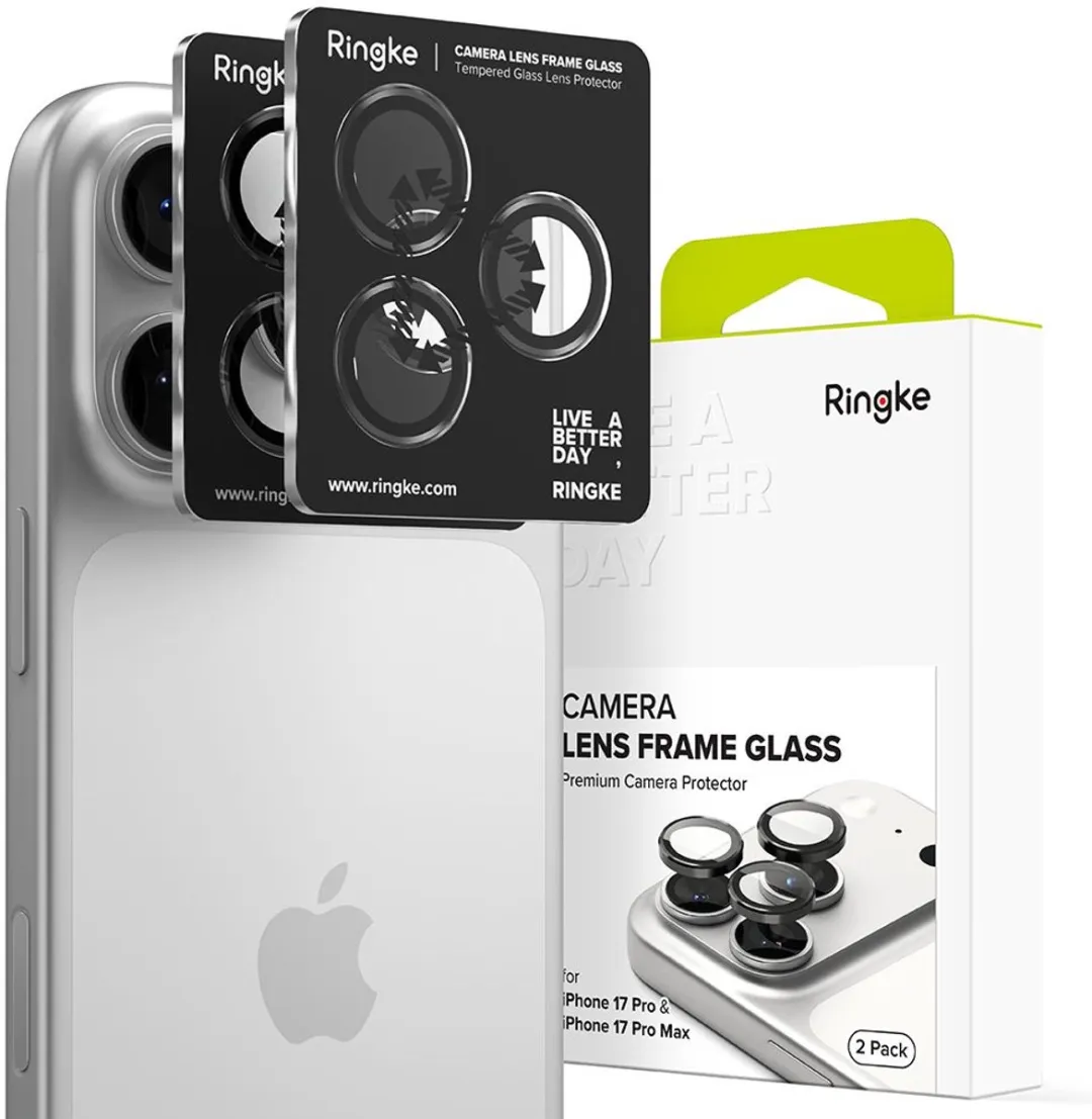 Ringke Frame Glass Camera Protector iPhone 17 Pro/Max