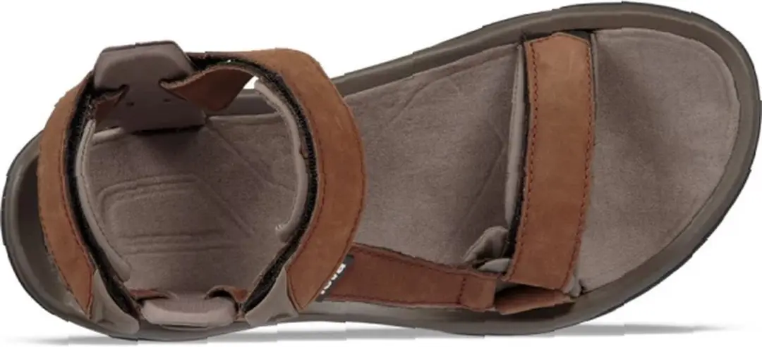 Teva Terra Fi 5 Leather Heren Sandalen - Middenbruin - 48,5 - afbeelding 3 van 6