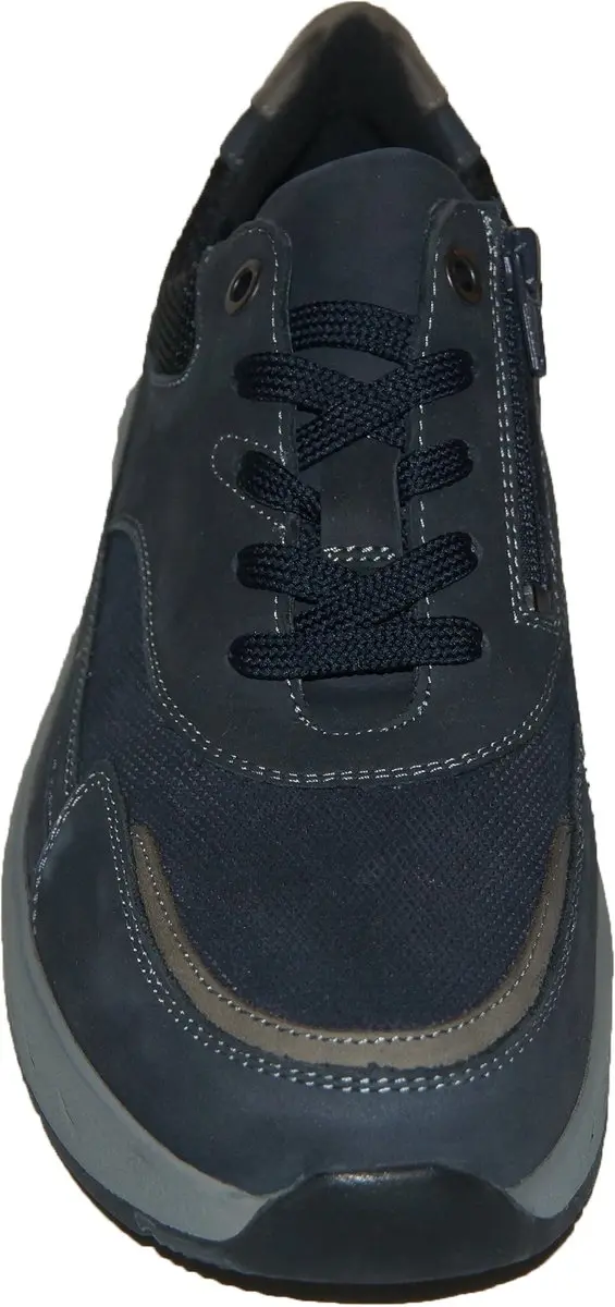 Solidus 71137 Ken Sneakers - Wijdte H-K - Grijs/Zwart - afbeelding 3 van 6