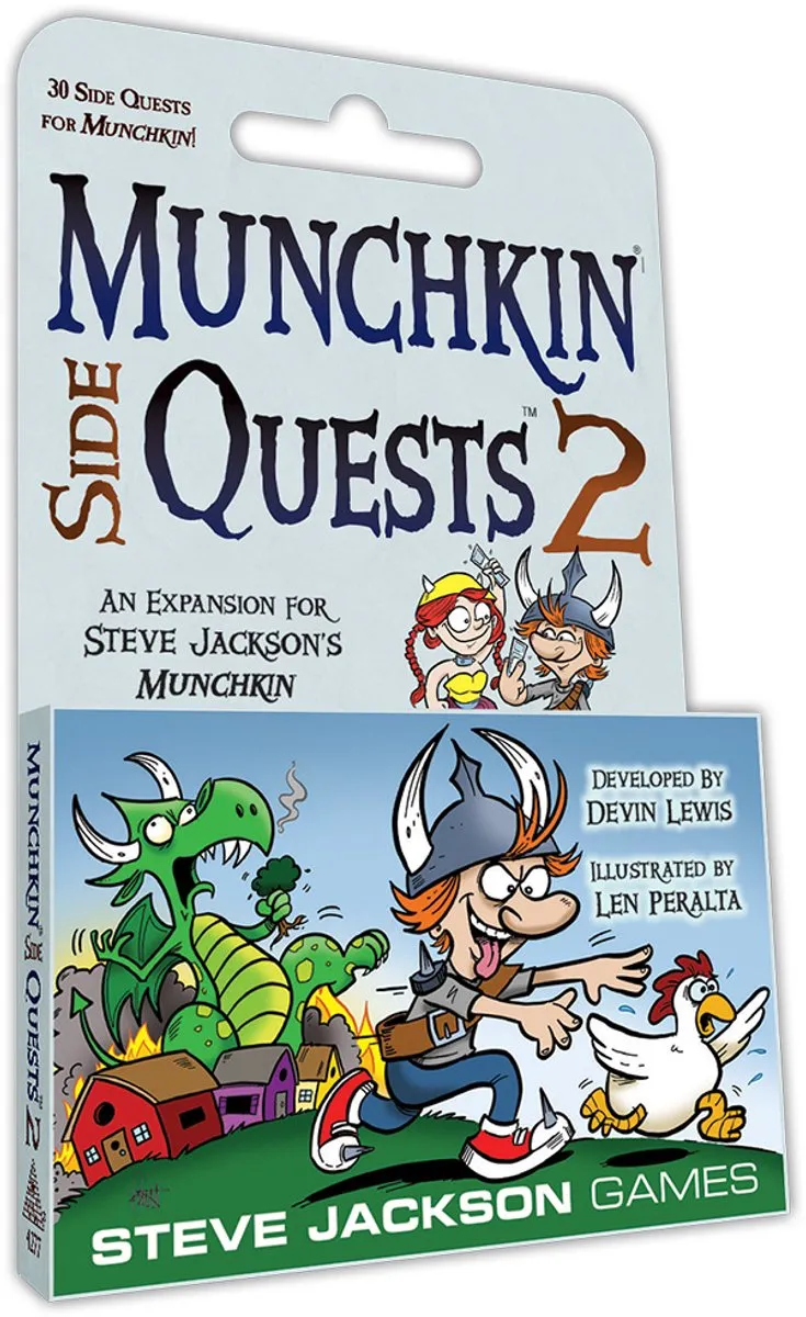 Steve Jackson Games Munchkin Side Quests 2 Uitbreiding