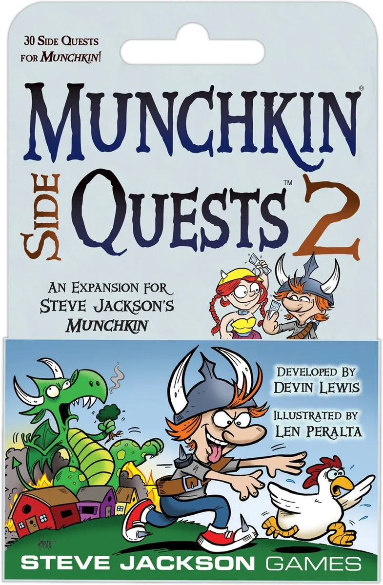 Steve Jackson Games Munchkin Side Quests 2 Uitbreiding - 3-6 Spelers