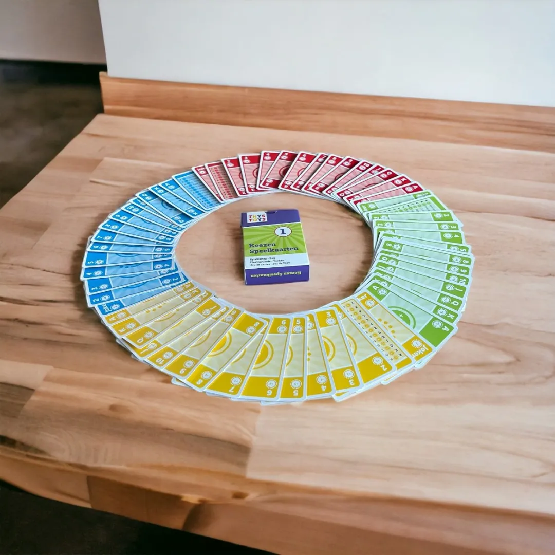 Keezen Speelkaarten - Kaartspel geschikt voor Keezen bordspel - Keezenspel (twee decks, totaal 120 kaarten)