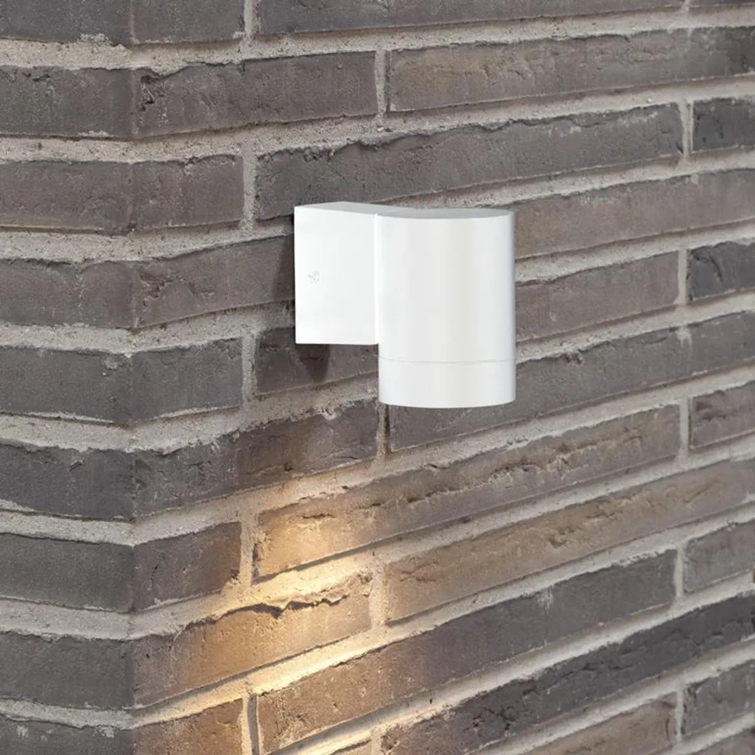 Nordlux Tin Single Wandlamp - 1 Lichtpunt 35W - Ø60cm - Wit