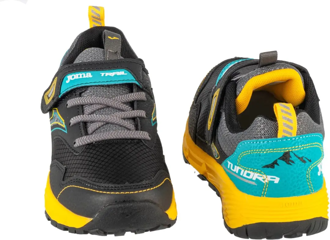 Joma Tundra Jr 25 JTUNS, voor een jongen, Zwart, Sneakers, maat: 28 - afbeelding 5 van 5