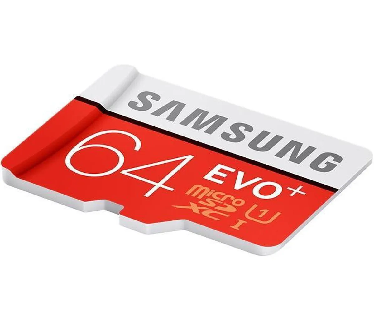 Samsung Evo+ MB-MC64DA/EU Micro SDXC 64GB - met adapter