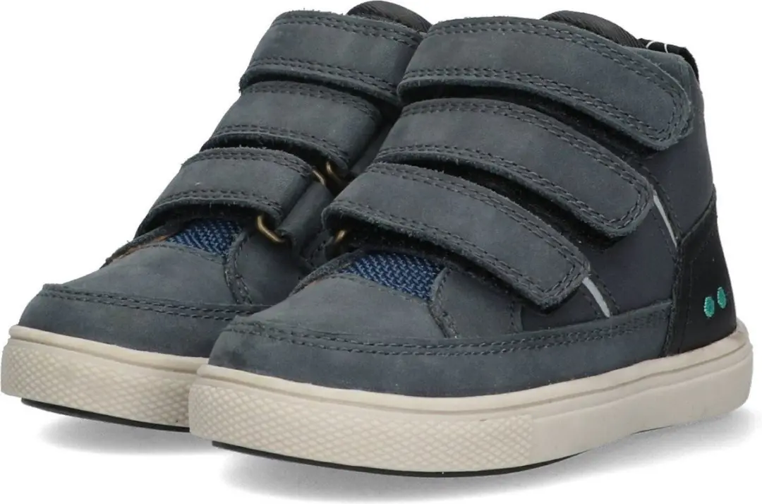 BunniesJR Hoge Sneakers Jongens - Blauw - afbeelding 6 van 6