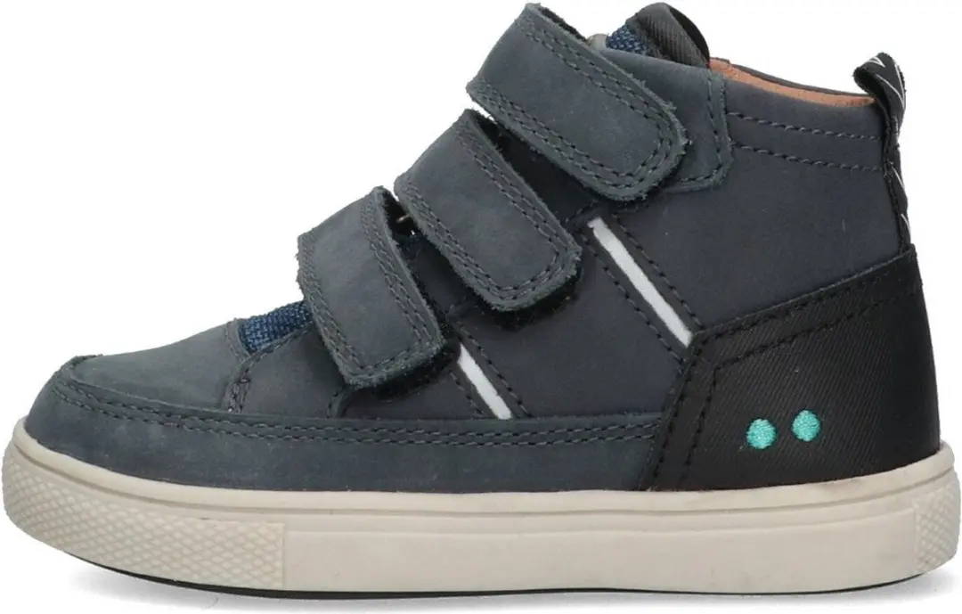 BunniesJR Hoge Sneakers Jongens - Blauw - afbeelding 3 van 6